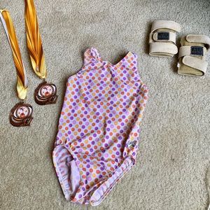 GK Spring Polka Dot Gymnast Leo